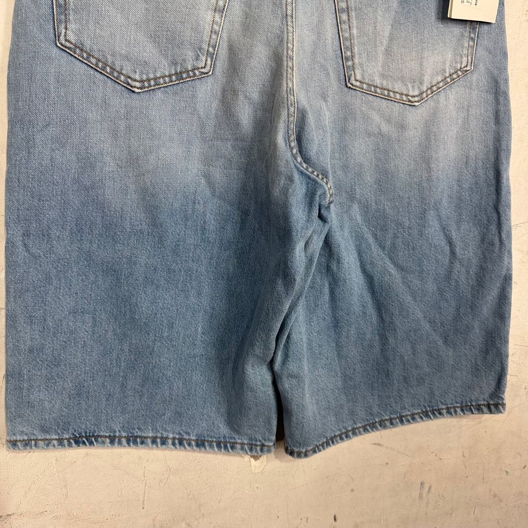 Acne Studios BNWT Lightwash Blue Baggy Jorts