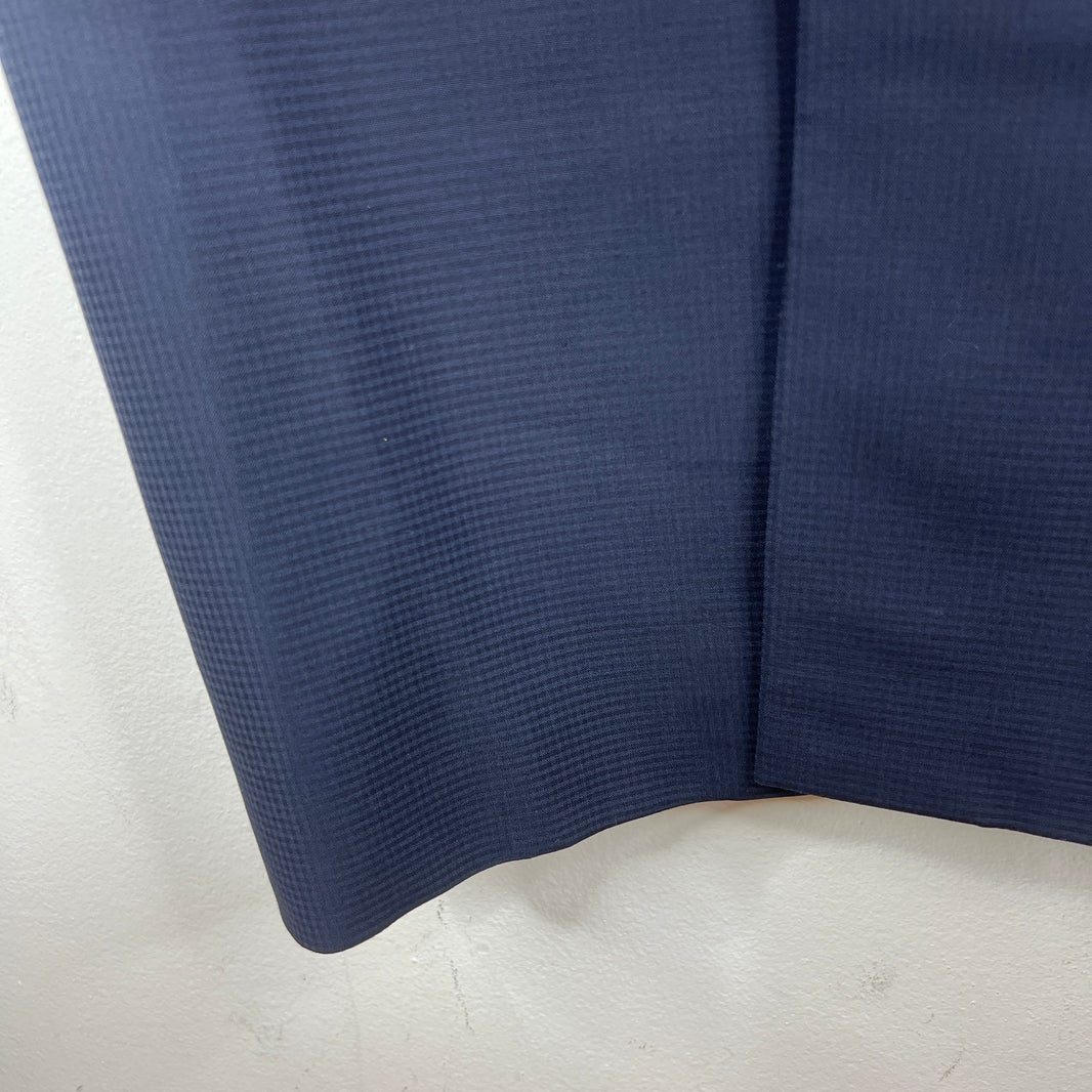 Balenciaga Checkered Single Breasted Trench Coat