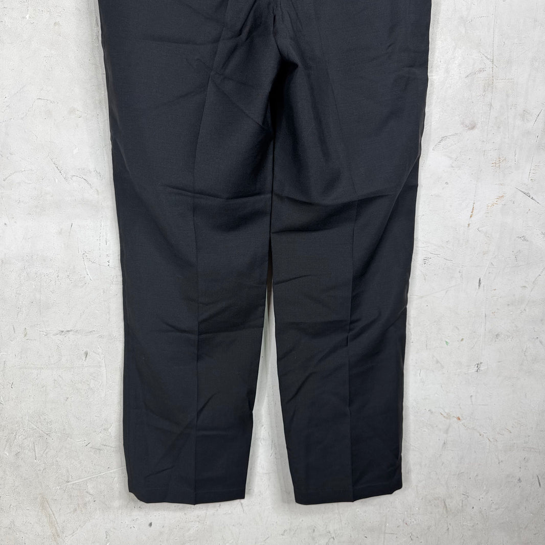 Burberry Wool Black Trousers