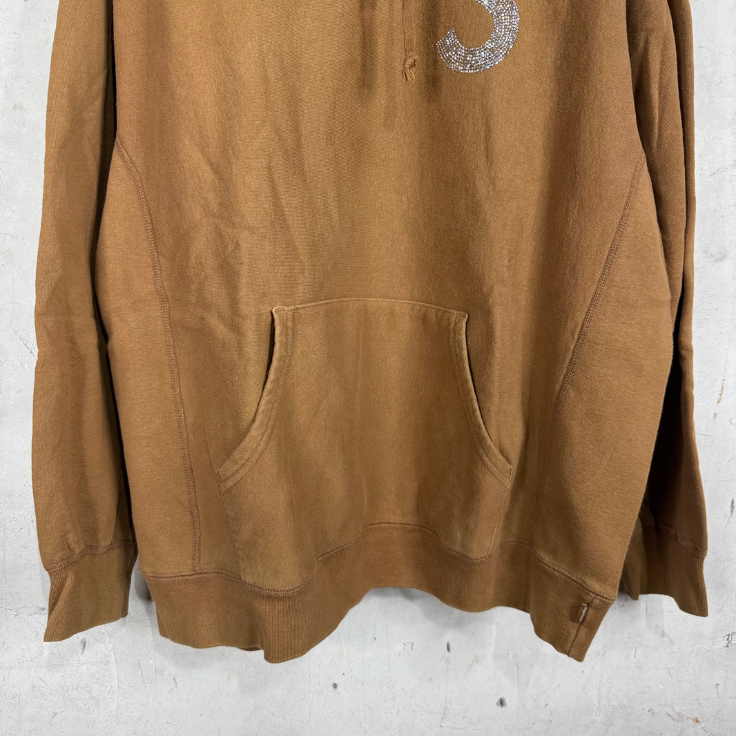 Supreme S Swarovski Hoodie
