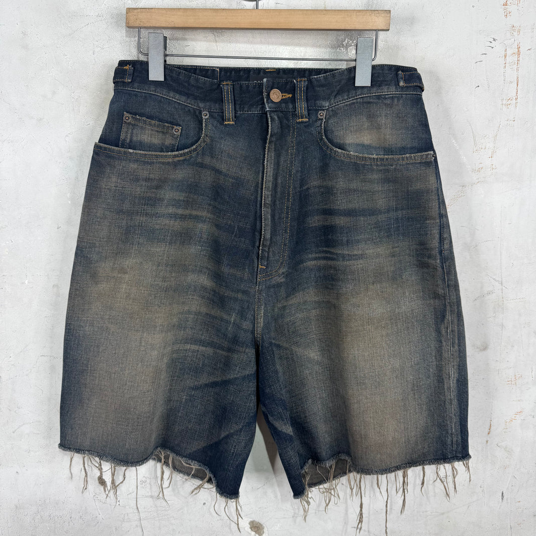 Balenciaga Indigo Skater Jorts Sample