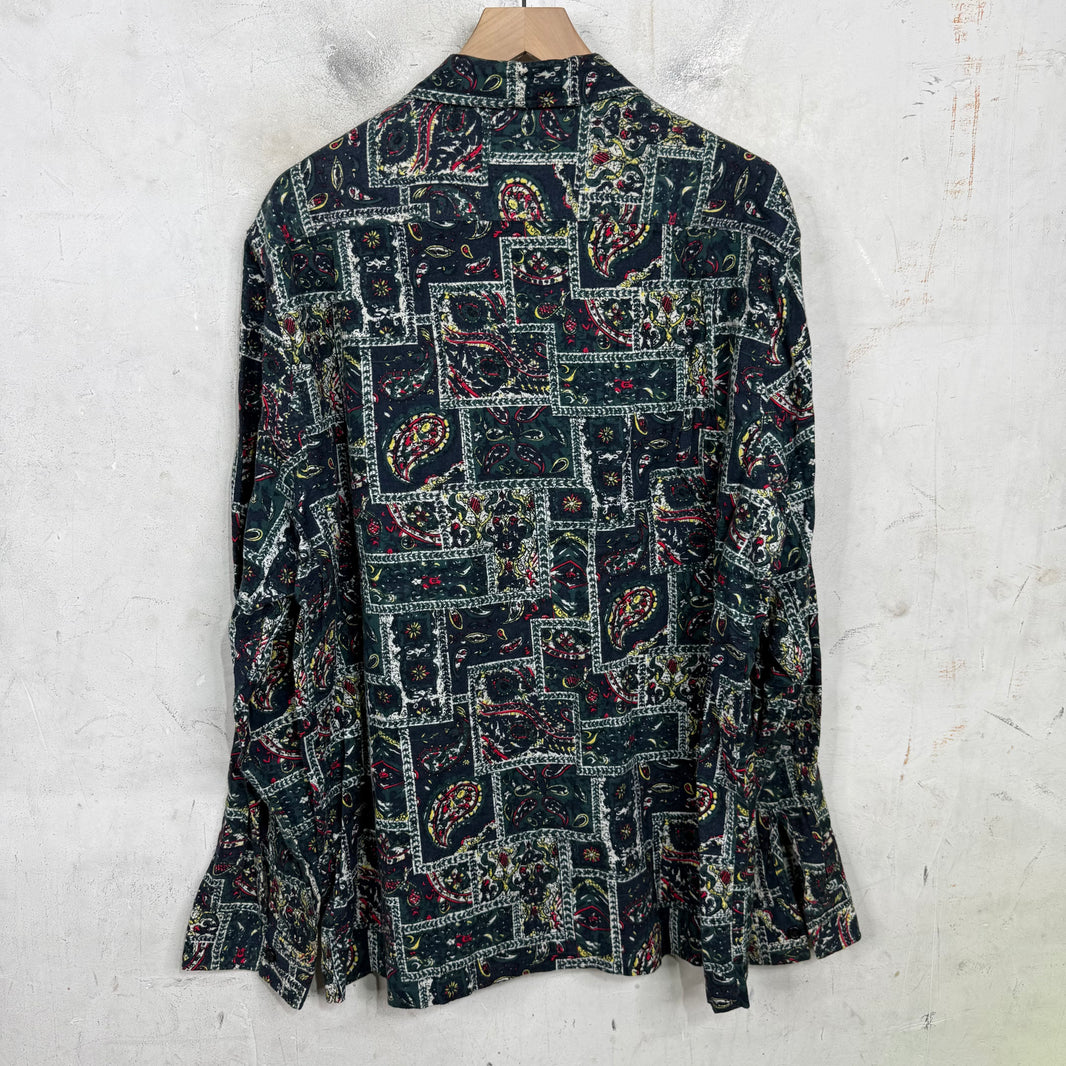 Supreme Paisley Zip Overshirt