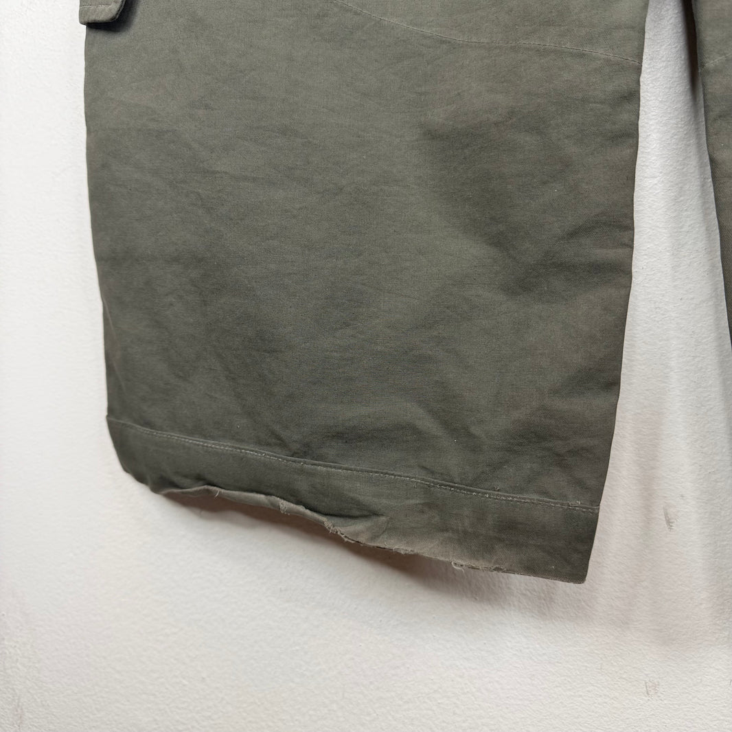 Dries Van Noten Baggy Olive Cargo Pants