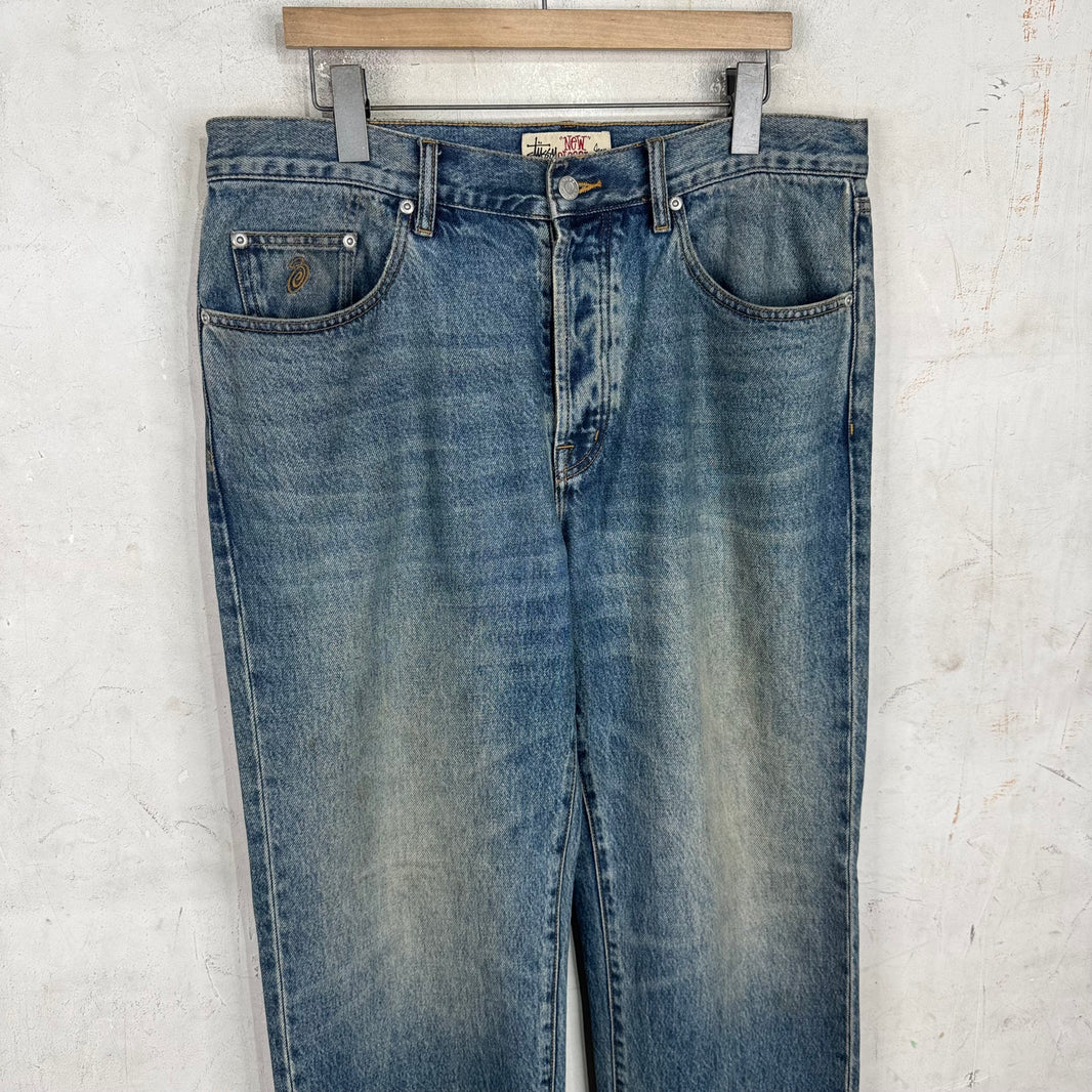 Stussy New Classic Medium Wash Jeans