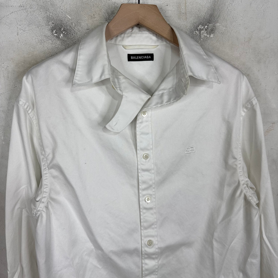 Balenciaga Canvas BB Tab Shirt