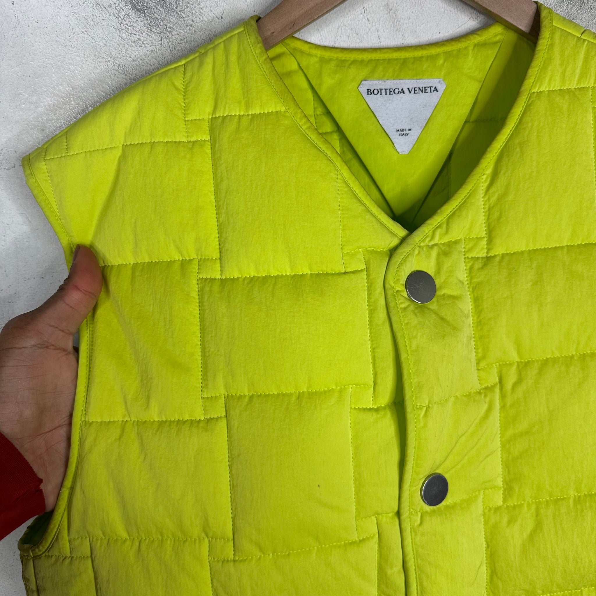 Bottega Veneta Green Gilet Vest