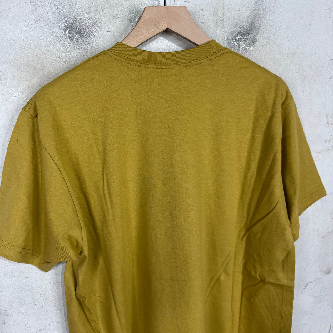 Supreme Yellow Morrisey Test Print Sample T-Shirt