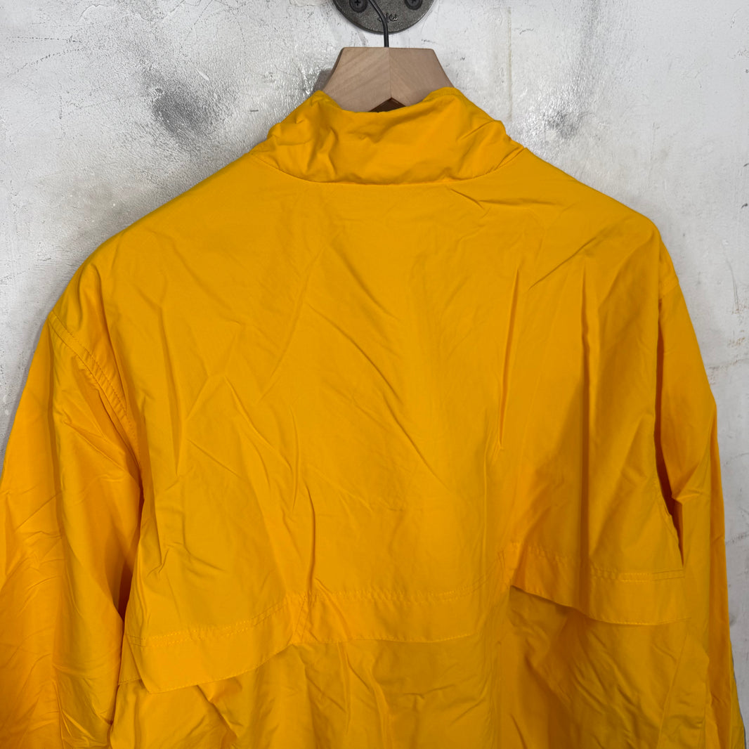 Supreme Yellow Reflective Logo Windbreaker