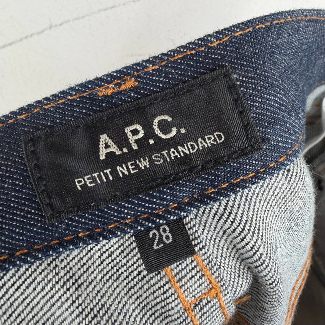 APC Raw Wash Petit New Standard Jeans