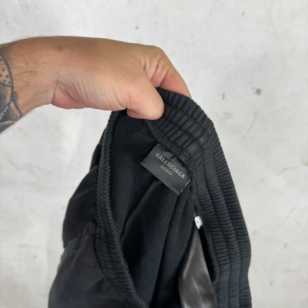 Balenciaga Mud Crest Distressed Sweatpants