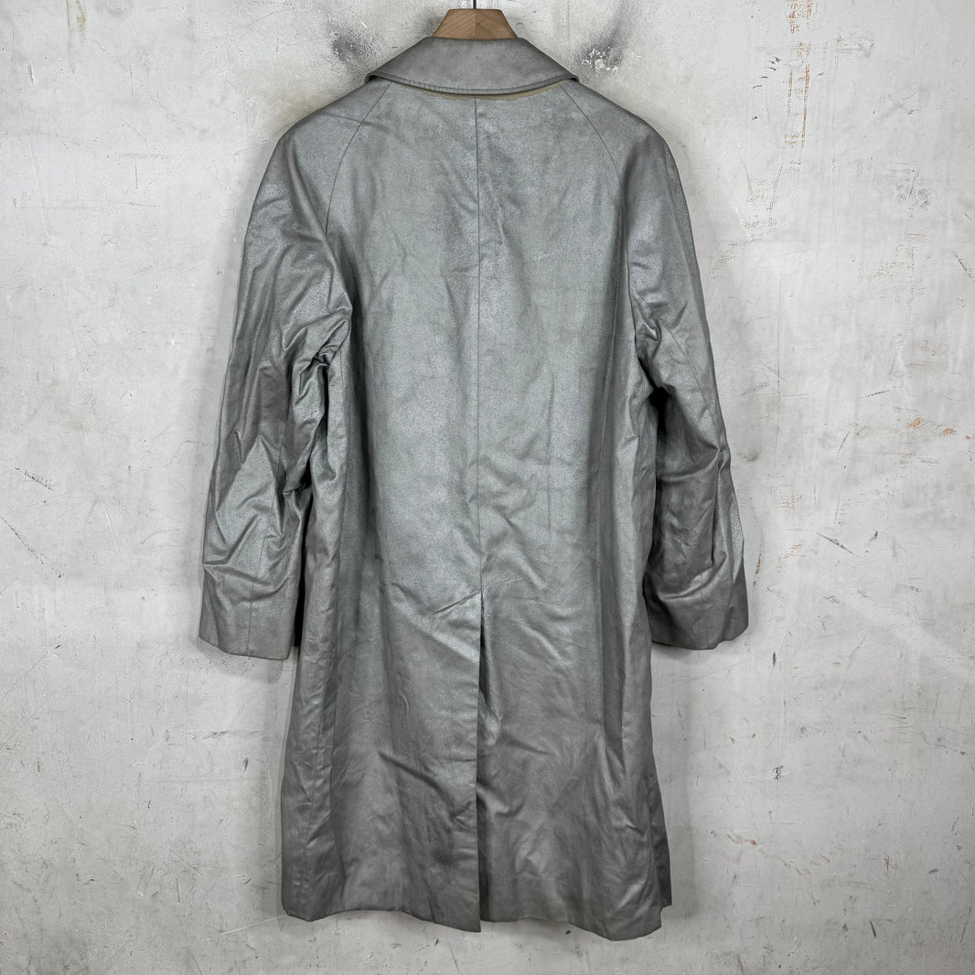 Margiela Archive Silver Painted Coat
