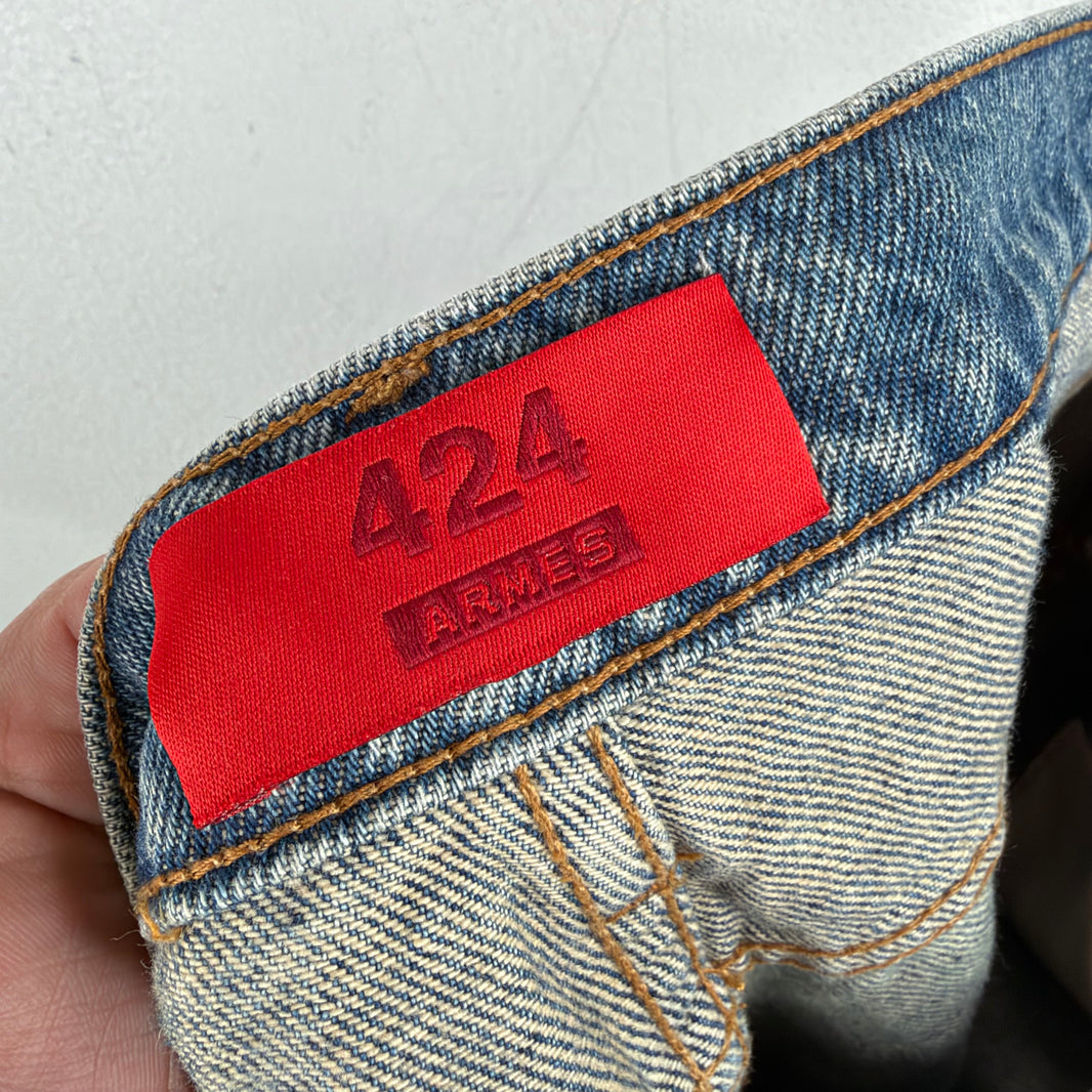 424 Armes Bleached Jeans