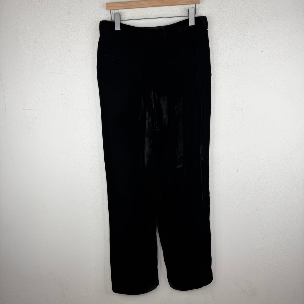 Saint Laurent Velvet Baggy Trousers