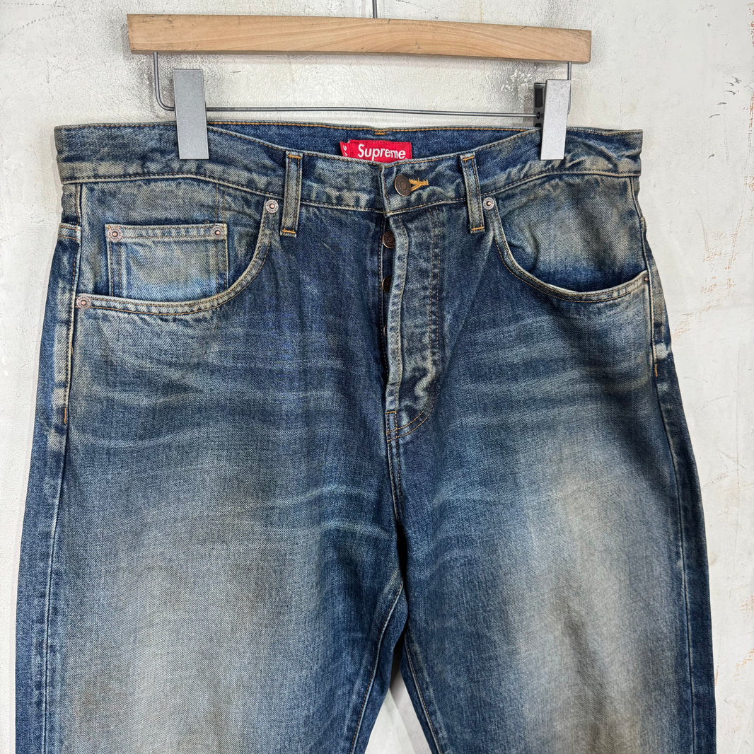 Supreme Selvedge Mudwash Jeans