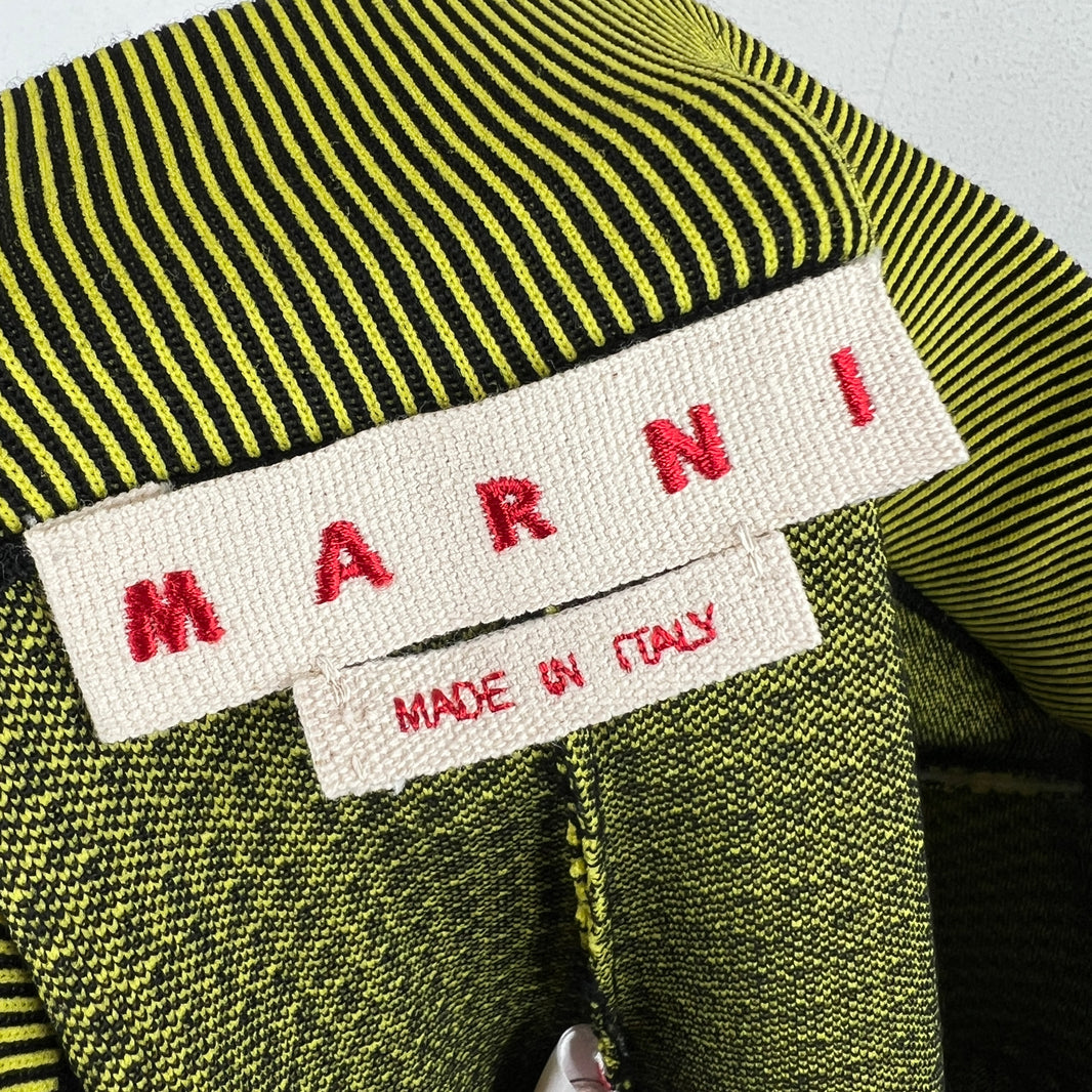 Marni Two-Tone Checkered Pants