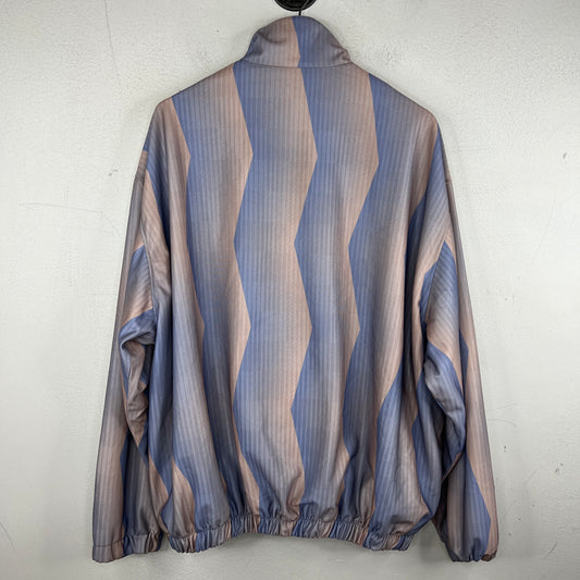 Acne Studios Purple Striped Track Jacket