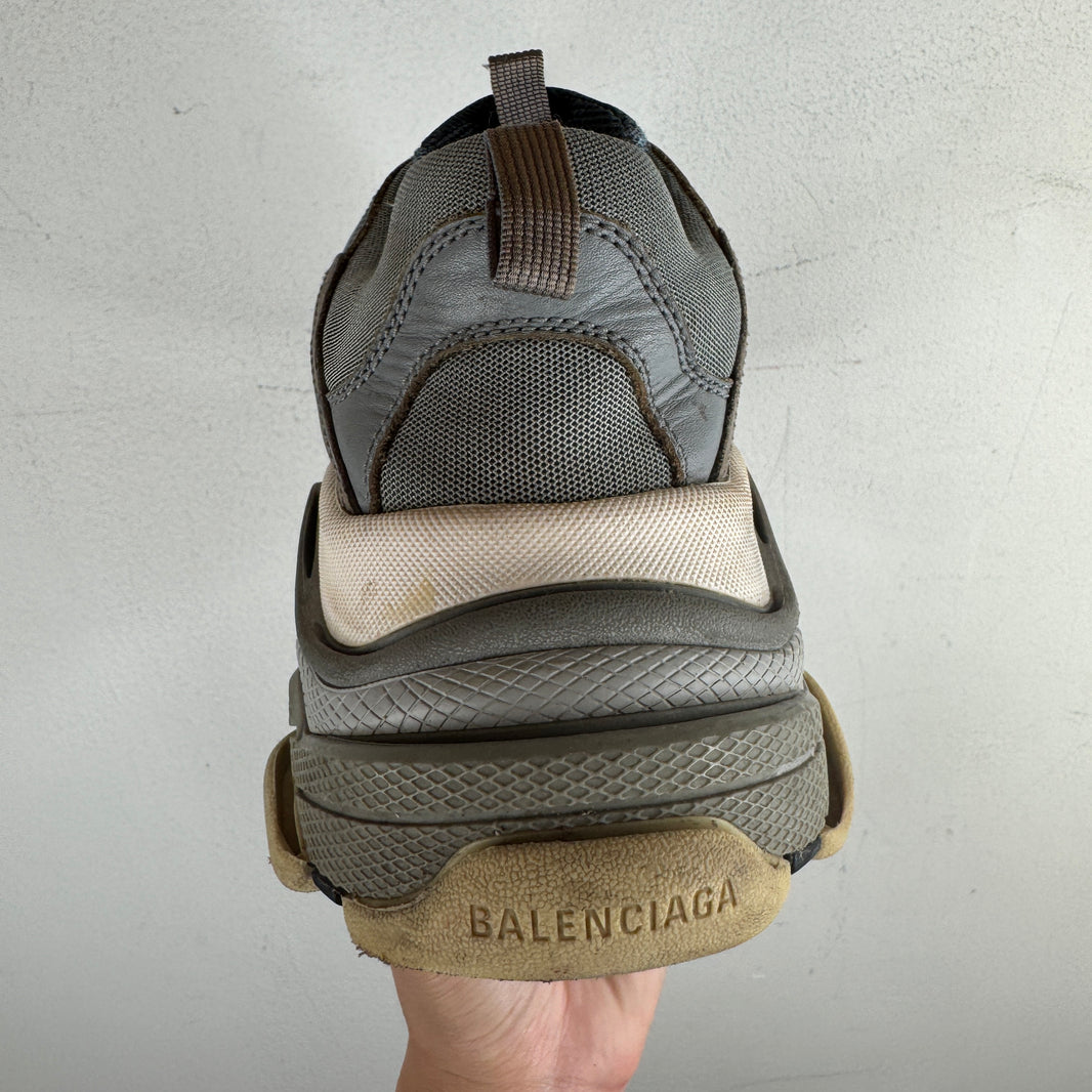 Balenciaga Grey Triple S Sneakers