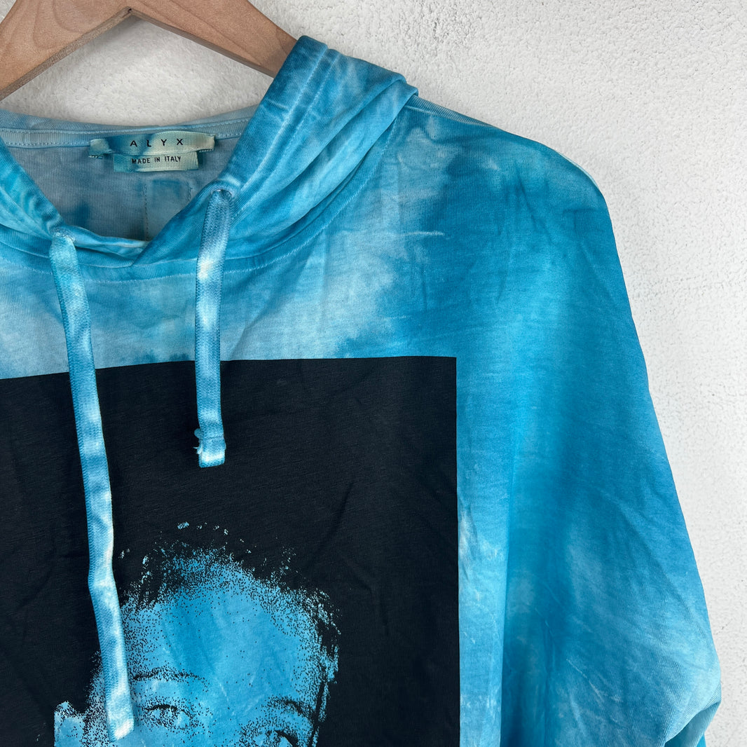 Alyx Blue Dyed Braids Hoodie