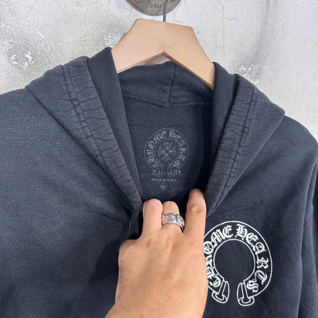 Chrome Hearts Floral Horseshoe Hoodie