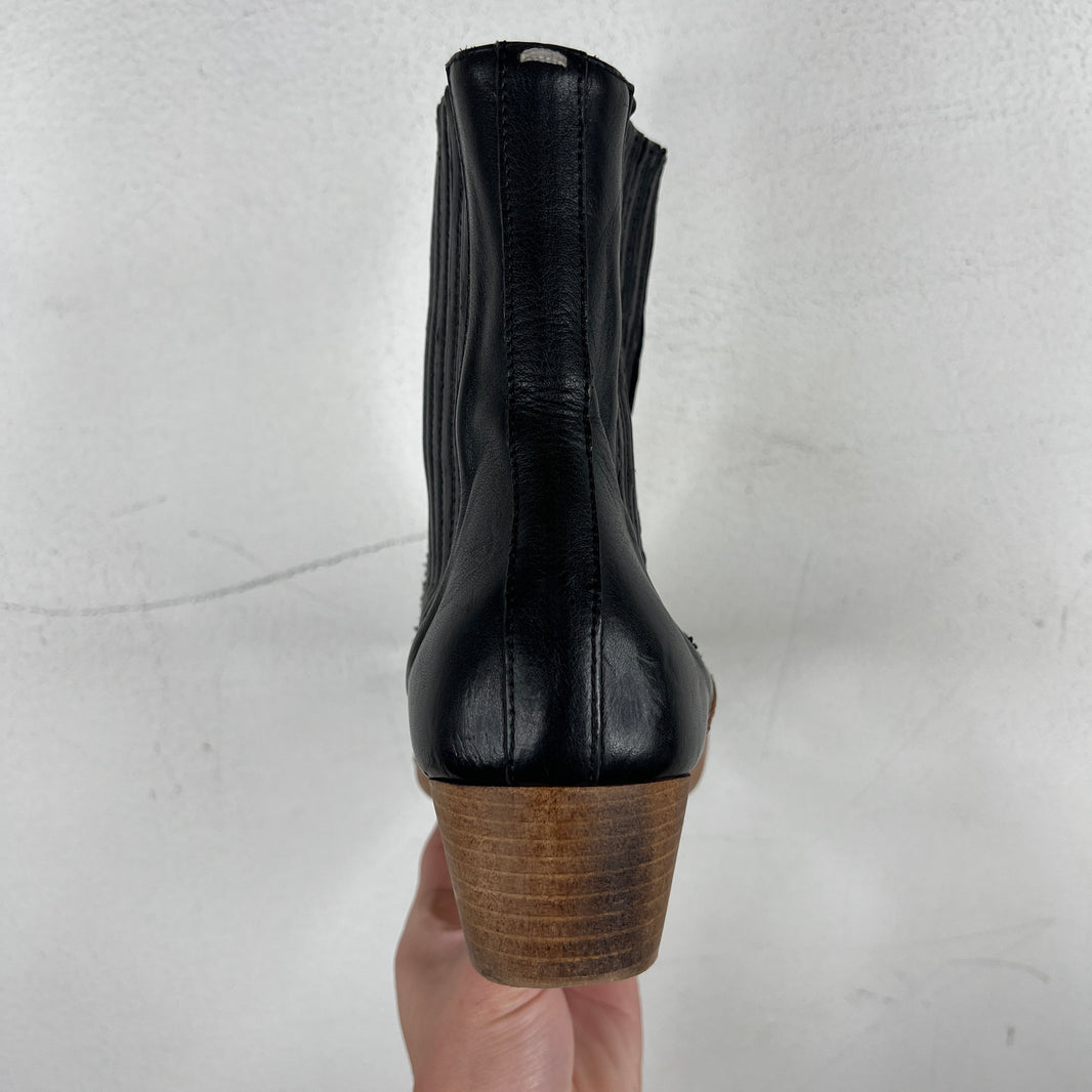 Margiela Multicolor Leather Cowboy Boots