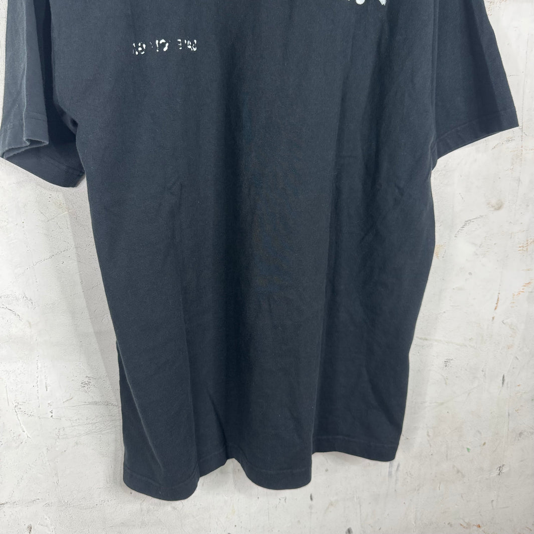 Balenciaga Bleach Stencil Logo T-Shirt