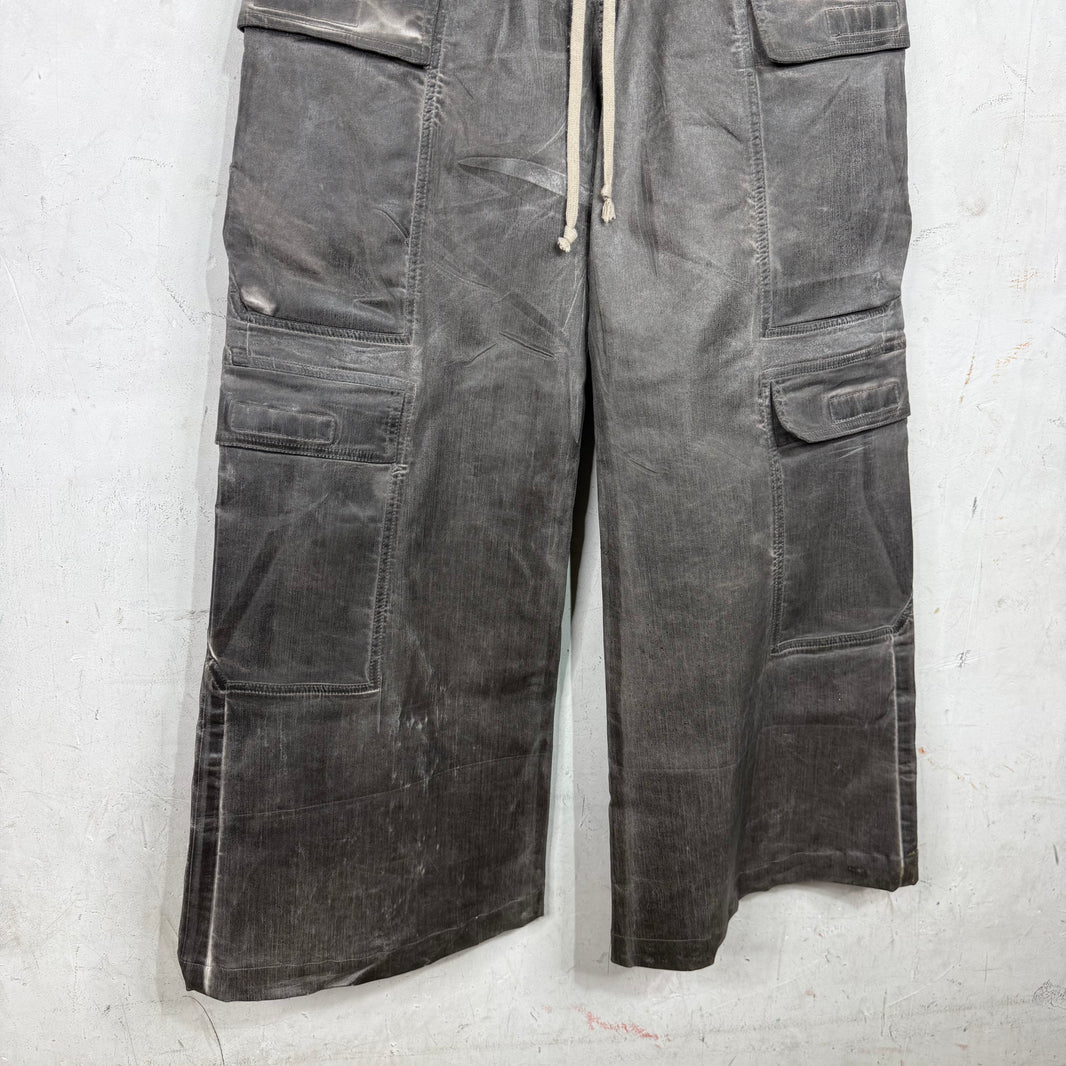 DRKSHDW Silver Waxed Bela Cargos
