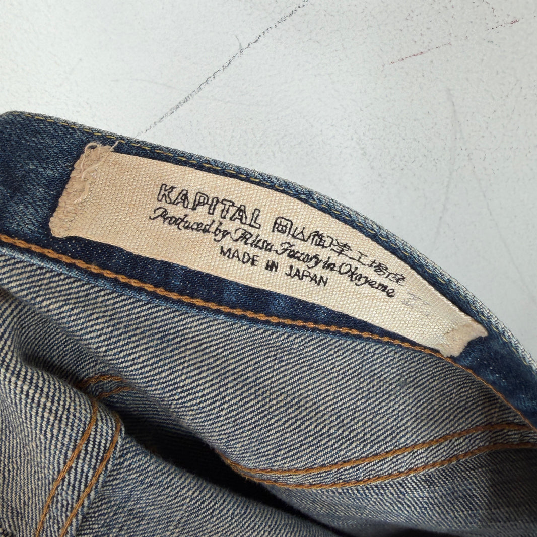 Kapital Altered Baggy Selvedge Jeans
