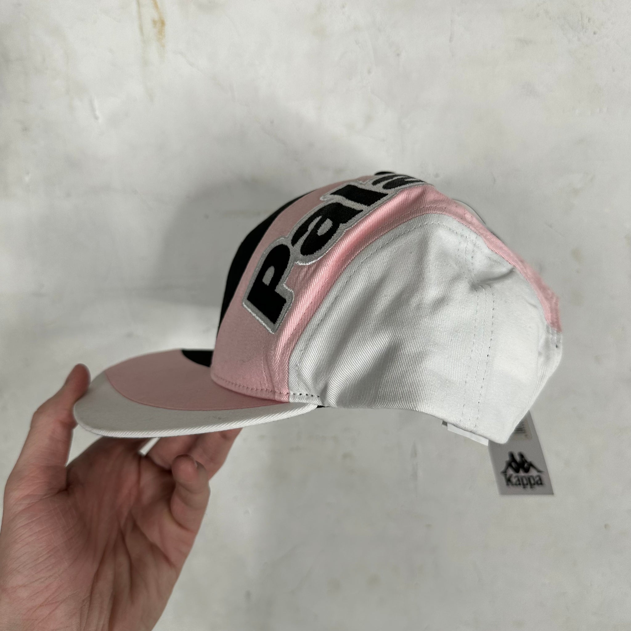 Palace x Kappa Pink Baseball Cap