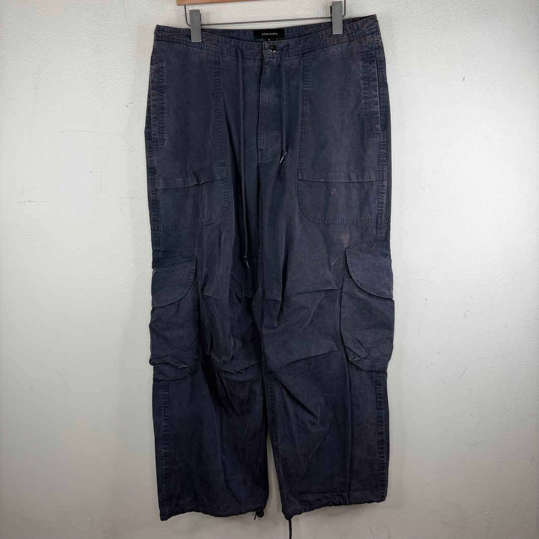 Entire Studios Navy Baggy Cargo Pants
