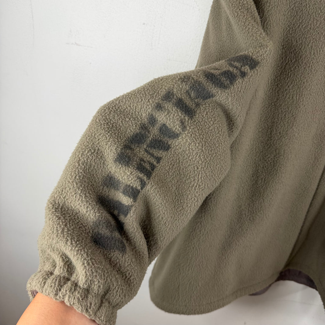 Balenciaga Sample Stencil Logo Fleece Jacket
