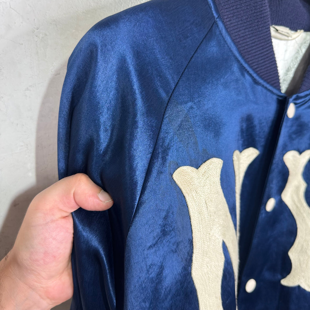 Gucci NY Satin Bomber Jacket