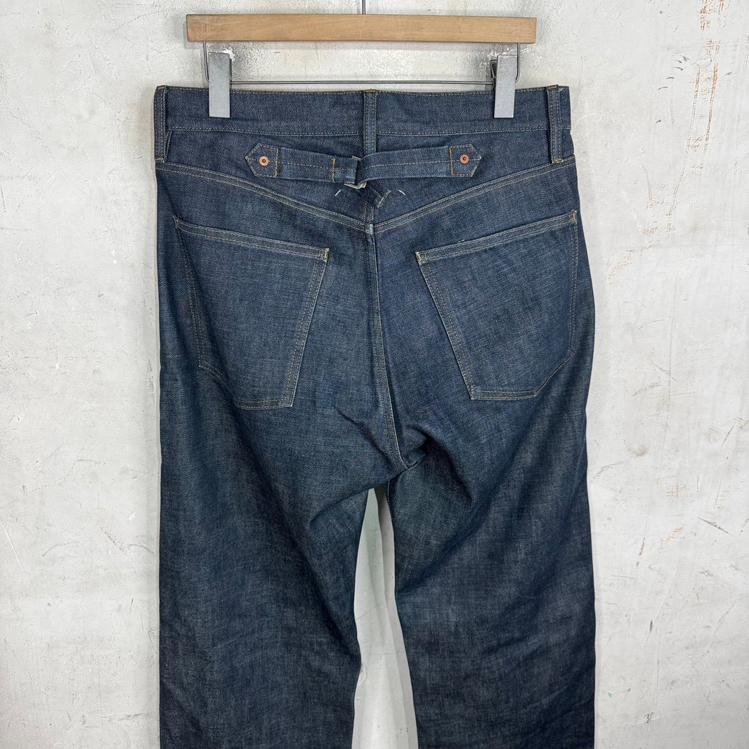 Margiela Coated Hem Selvedge Jeans