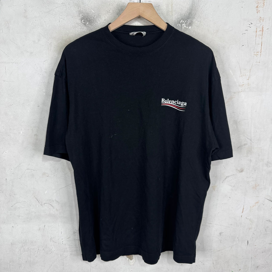 Balenciaga Black Campaign OG T-Shirt