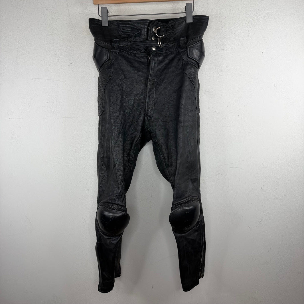 Vintage Kadoya Leather Biker Pants