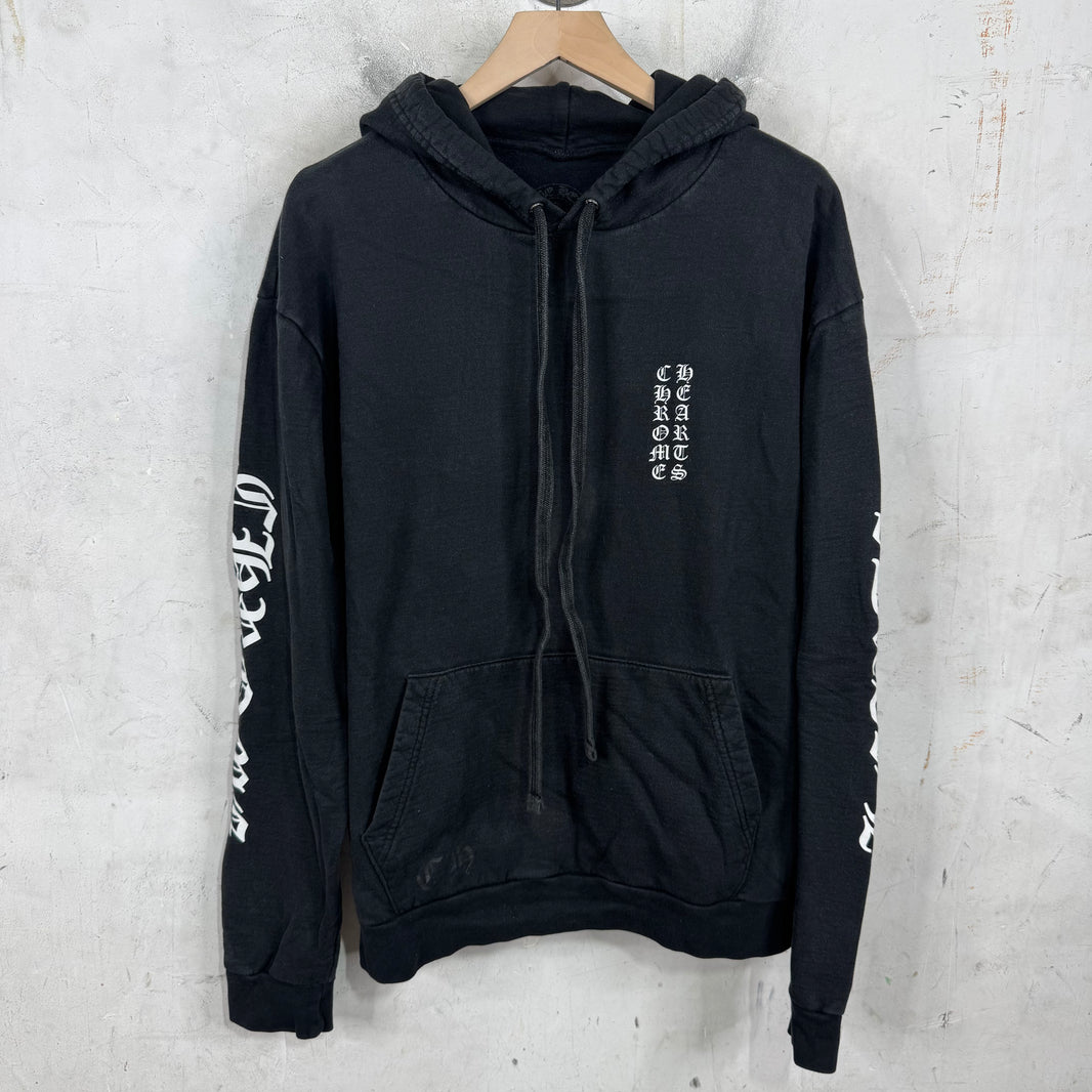 Chrome Hearts Vertical Logo Hoodie