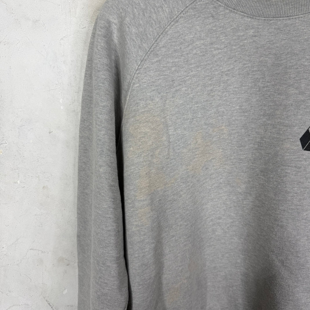 Palace Tri-Ferg Grey Crewneck Sweater