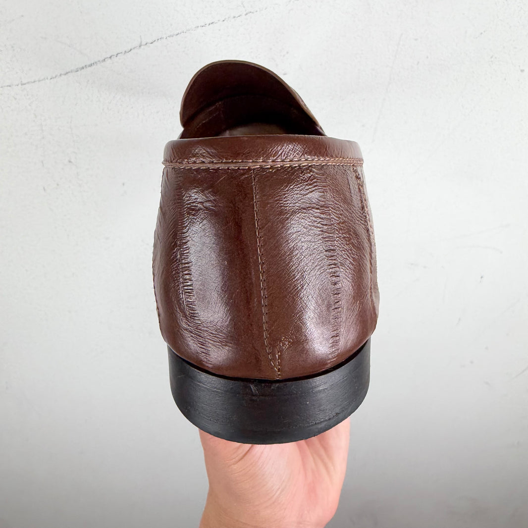 The Row Eel Soft Loafers