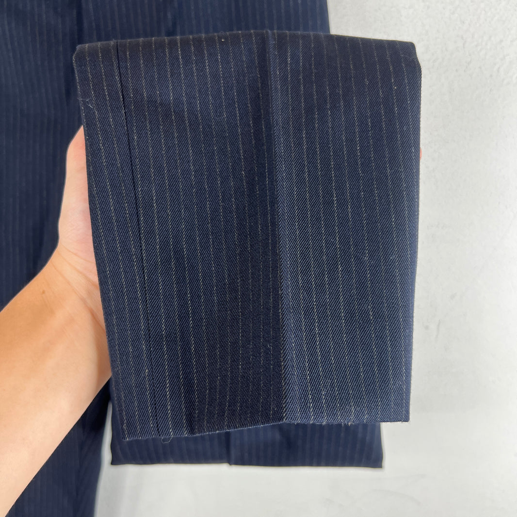 Celine Striped Navy Suit Set