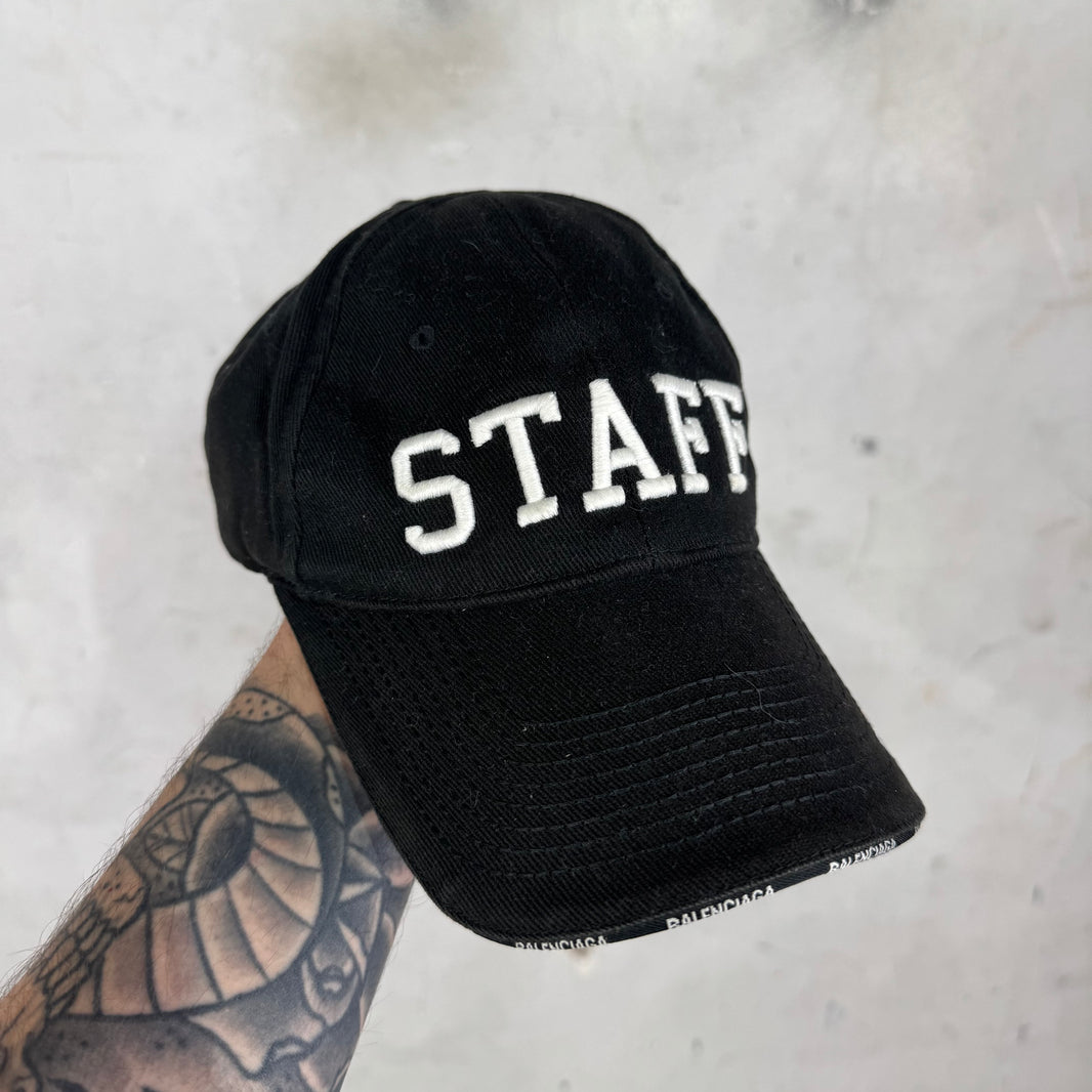 Balenciaga Staff Embroidered Hat