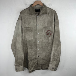 ERD Artist Embroidered L/S Button Up Shirt