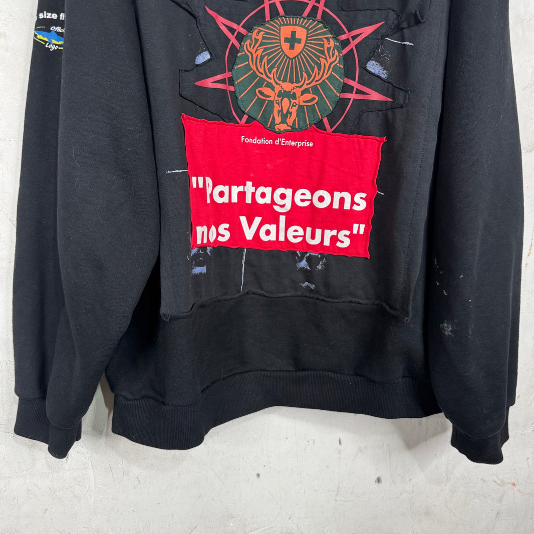 Vetements Russian Patch Hoodie