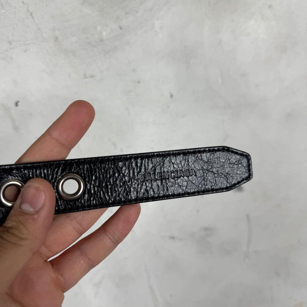 Balenciaga Le Cagole Eyelet Belt