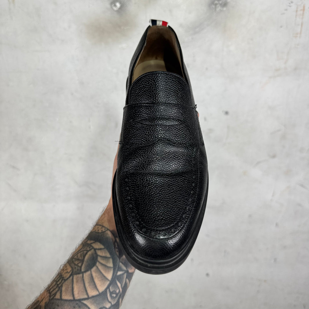 Thom Browne Pebbled Leather Loafer