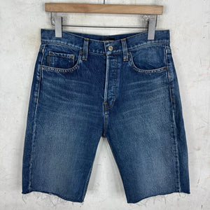 Balenciaga Blue Cutoff Jorts