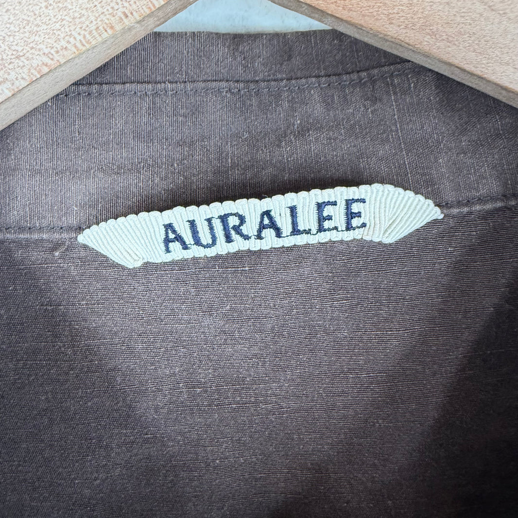 Aura Lee Linen Polo Pocket Shirt
