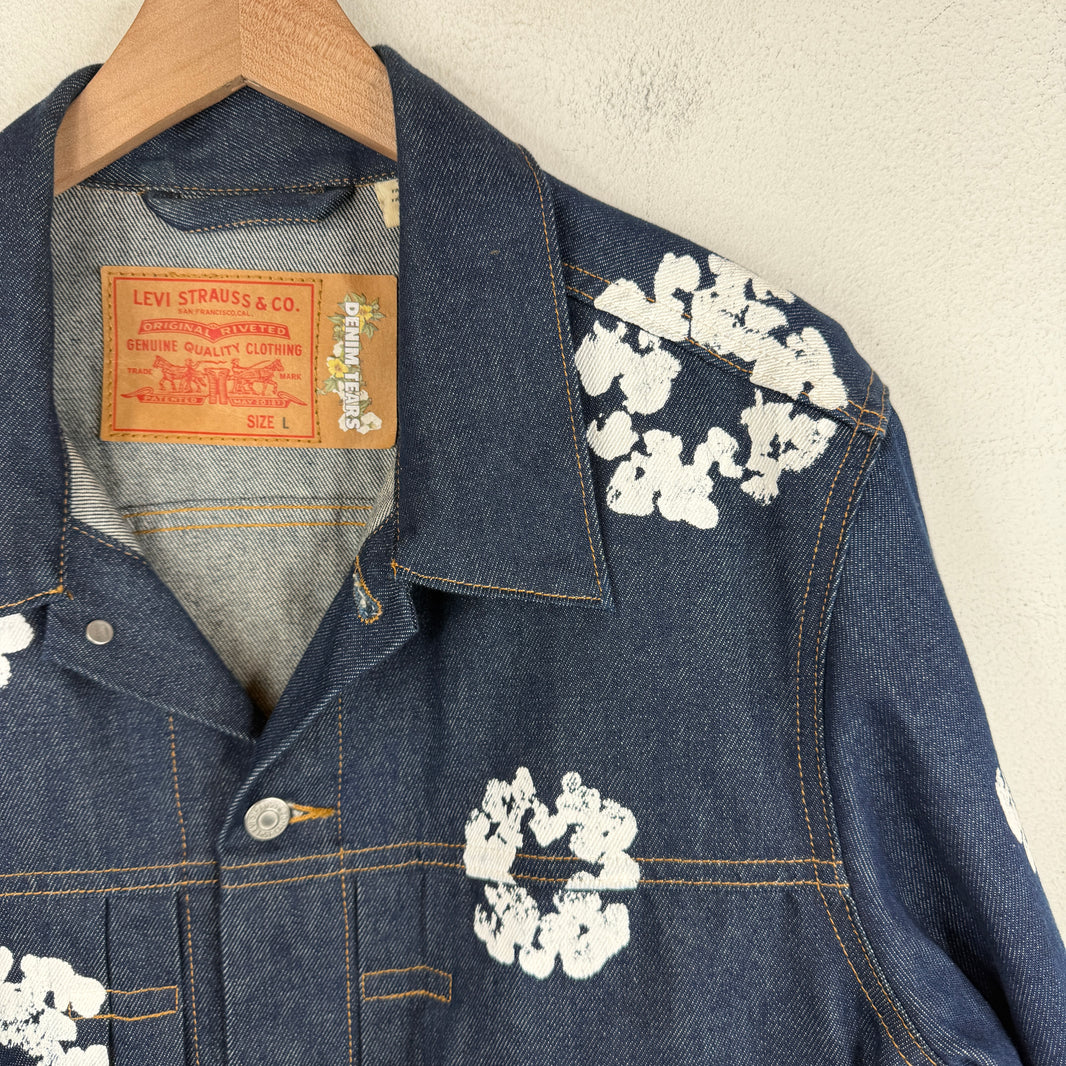 Denim Tears Blue Type 2 Denim Wreath Jacket