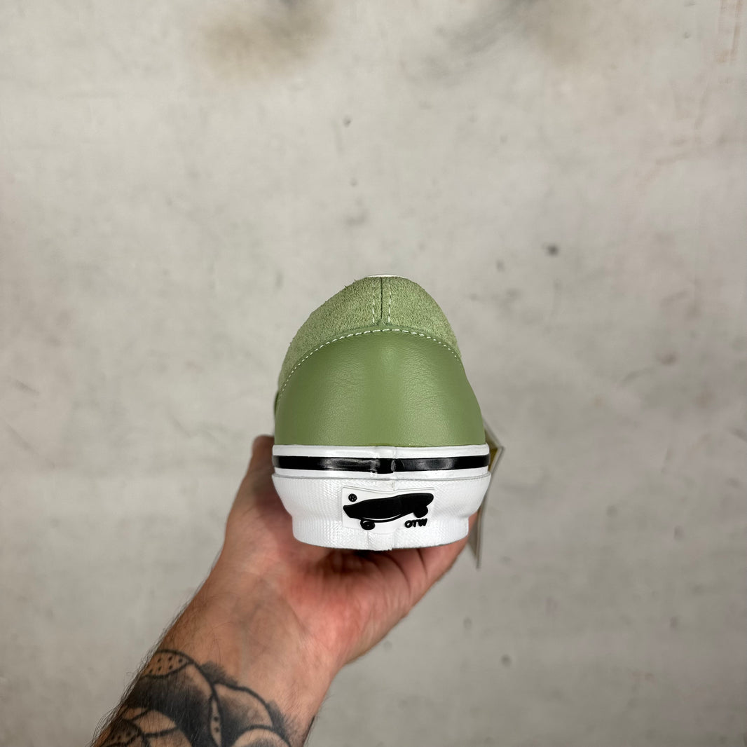 Vans X Engineered Garments Green Sample Classic Slip Ons