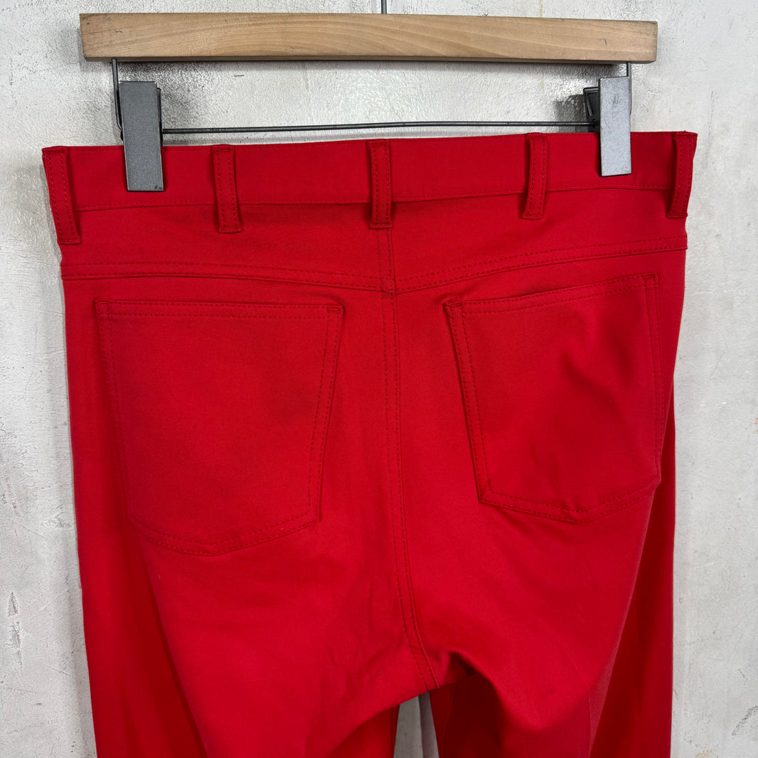 Marni Flared Red Trousers