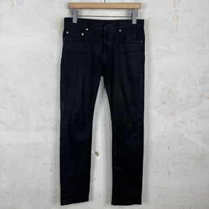 Dior Waxed Black Jeans