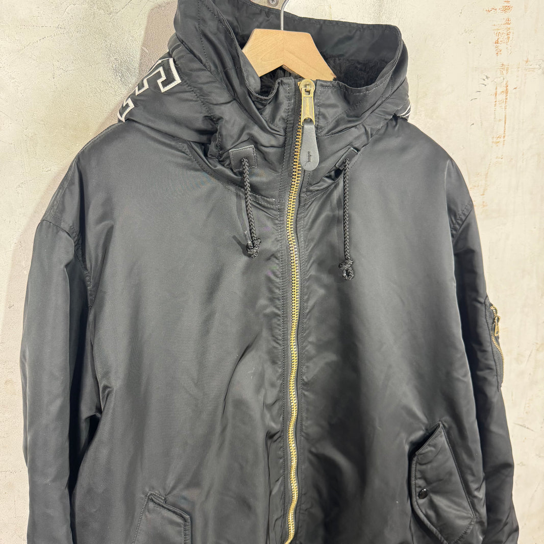 Supreme MA-1 Hooded Logo Bomber